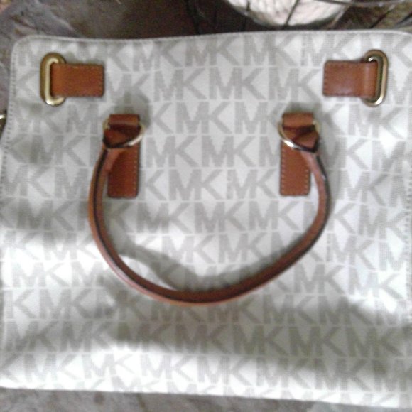 Michael Kors XL White Hamilton Large Tote**MINT** - Picture 2 of 5
